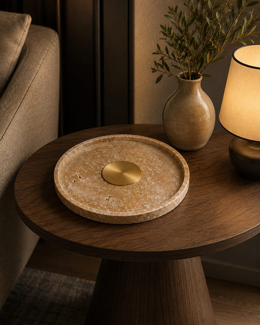 Travertine Stone Tray
