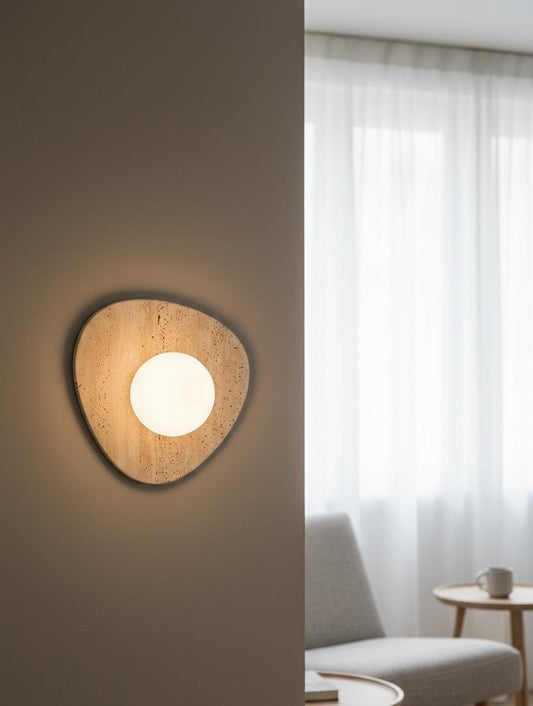 Atelier Travertine Wall Lamp