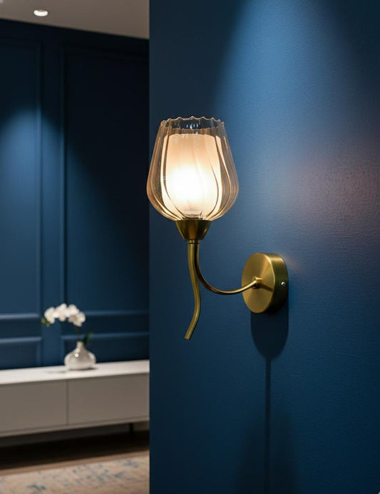 Double Glass Wall Lamp