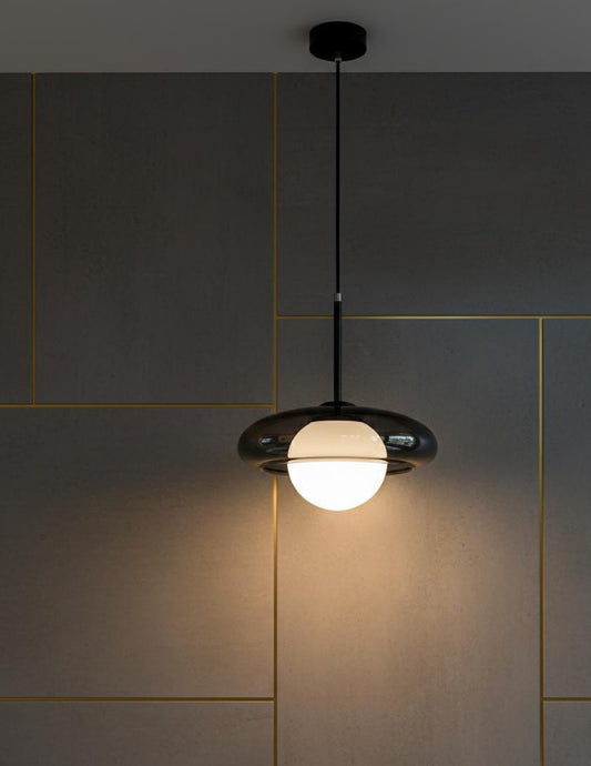 Orbital Black Pendant