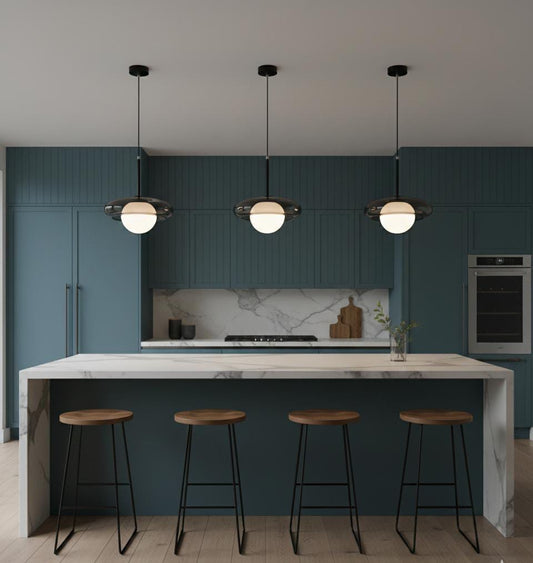 Orbital Black Pendant