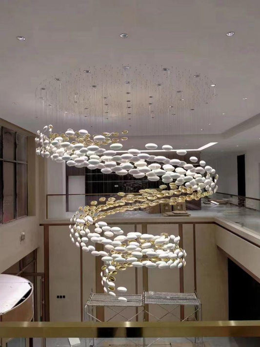 The Celestial Spiral Customized Chandelier