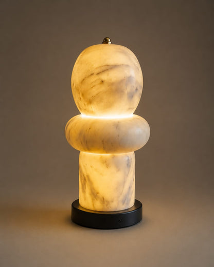 Trio Marble Table Lamp