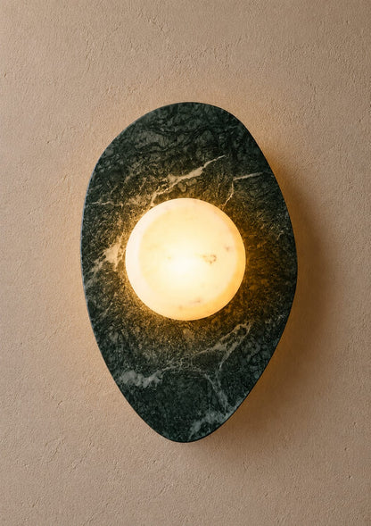 Sloppy Green Wall Lamp
