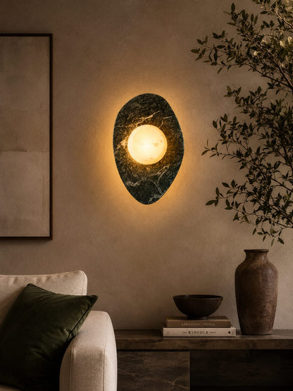 Sloppy Green Wall Lamp