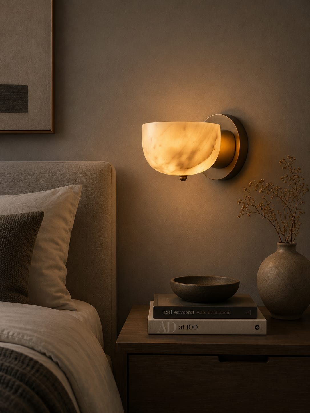 Bowl Wall Lamp