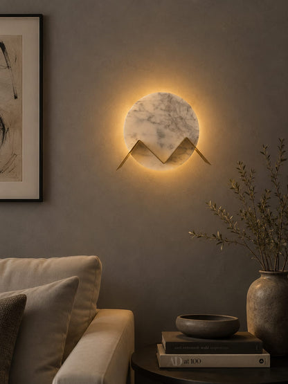 Marble Moon Wall Lamp