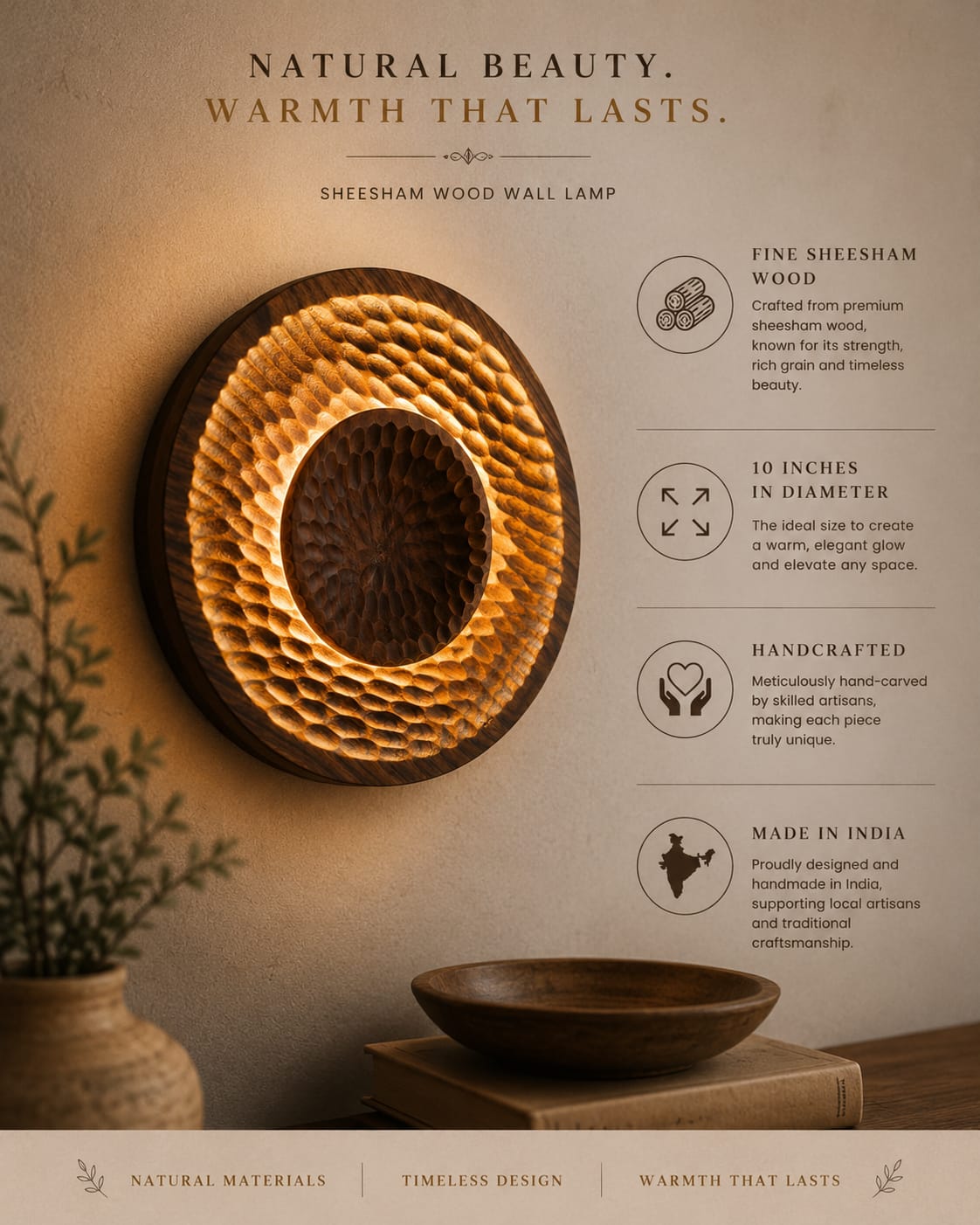 Wooden Highlighter – Waves
