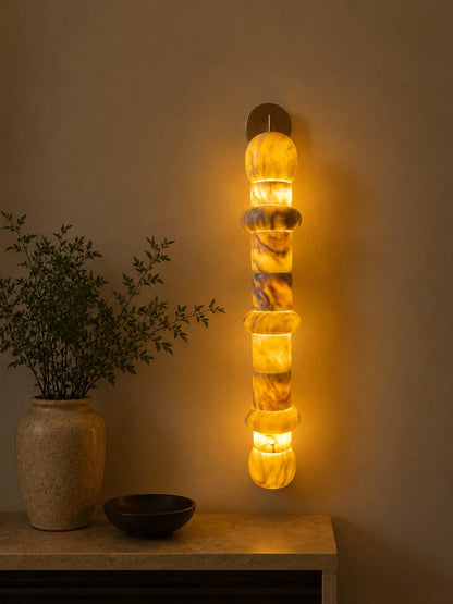 Trio Tower Wall Lamp