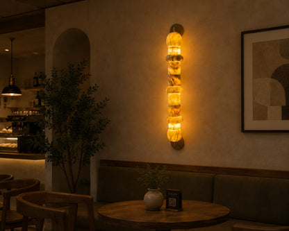 Trio Tower Wall Lamp