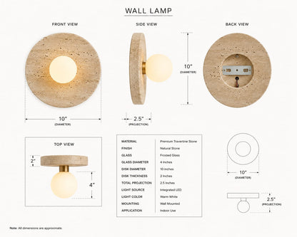 Travis Plain Orbis Wall