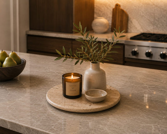 Travertine Stone Tray