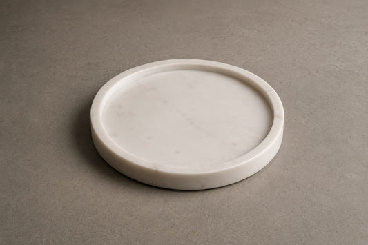 White Marble Tray
