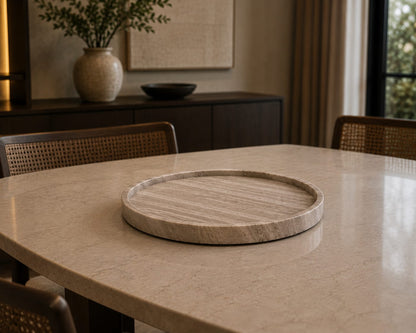 Brown Marble Tray