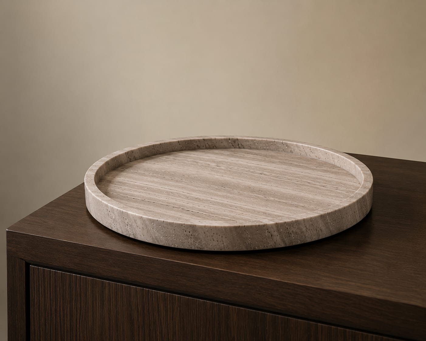 Brown Marble Tray